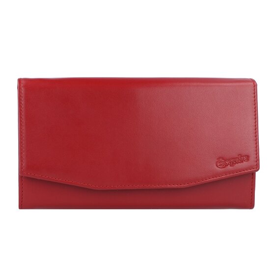 Esquire Nuovo portafoglio di seta in pelle 18 cm