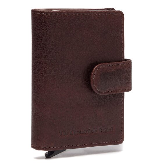 The Chesterfield Brand Prague Custodia per carta di credito Protezione RFID Pelle 7 cm