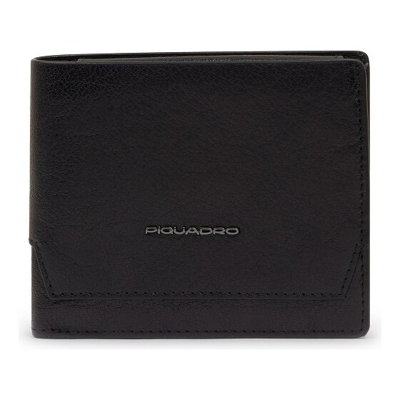 Piquadro Solm Portafoglio Protezione RFID Pelle 11 cm