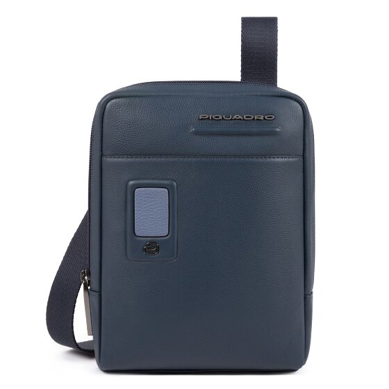 Piquadro Akron Borsa a tracolla in pelle 17 cm