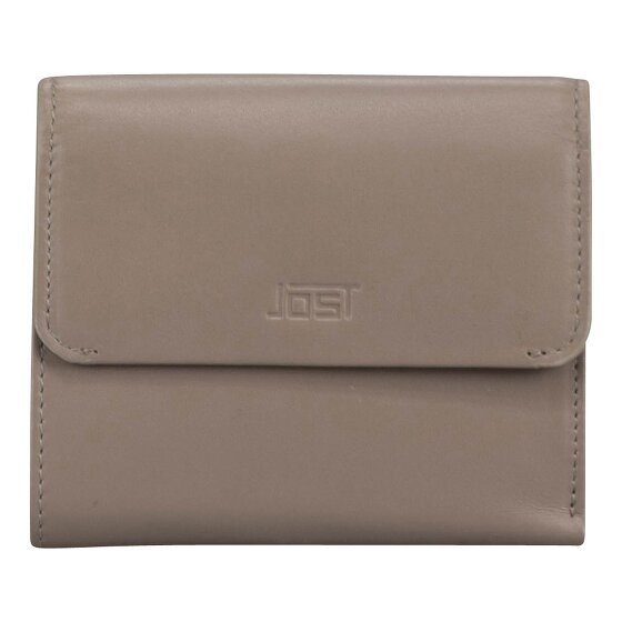Jost Arva Portafoglio Protezione RFID Vera Pelle 12 cm
