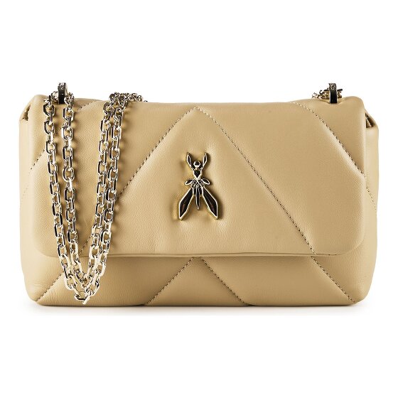 Patrizia Pepe Fly Borsa a tracolla in pelle imbottita 25 cm