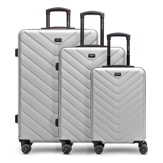 Redolz Essentials 07 3-SET 4 ruote Set di valigie 3 pezzi