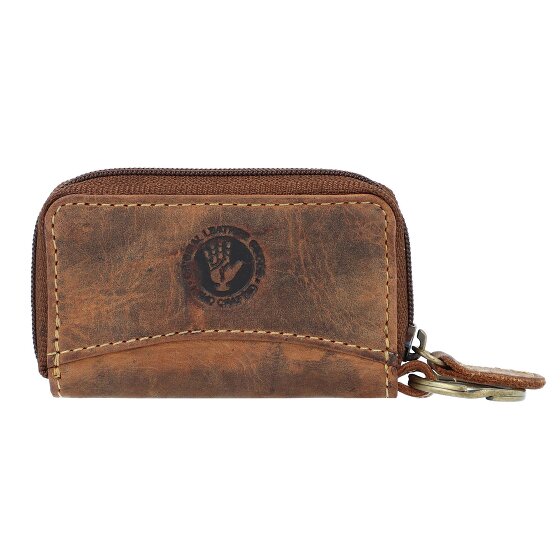 Greenburry Portachiavi vintage in pelle 8,5 cm