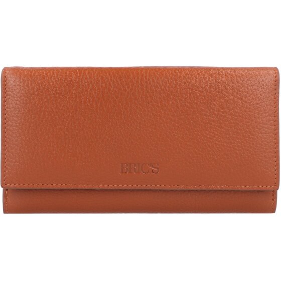 Bric's Marmolada Portafoglio Protezione RFID Vera Pelle 18 cm