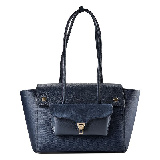 Coccinelle Double Beat Borsa a spalla Vera Pelle 33 cm
