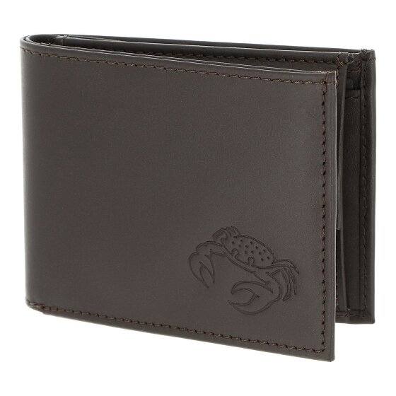 oxmox Leather Portafoglio Protezione RFID Vera Pelle 11 cm