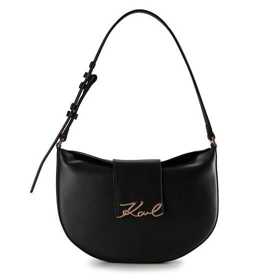 Karl Lagerfeld Signature Borsa a tracolla Pelle 27 cm