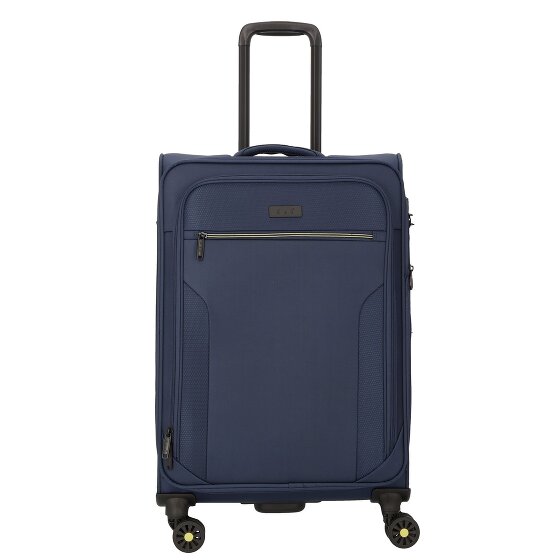 d&n Travel Line 9704 4 ruote Carrello M 68 cm con piega di espansione