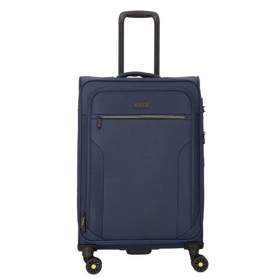 d&n Travel Line 9704 4 ruote Carrello M 68 cm con piega di espansione
