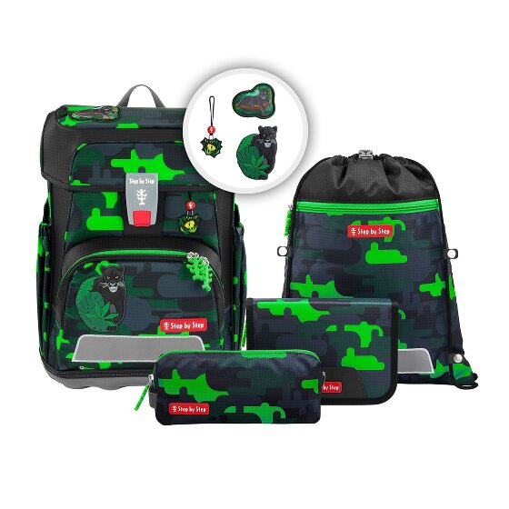 Step by Step Cloud Set di borse per la scuola 5 pezzi