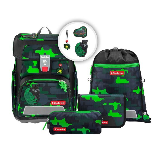 Step by Step Cloud Set di borse per la scuola 5 pezzi