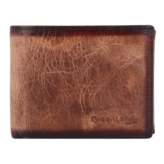 Greenland Nature Mascu & Line Portafoglio RFID in pelle 12 cm