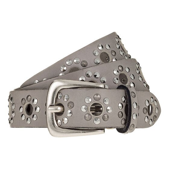 b.belt Cintura con borchie Vera Pelle