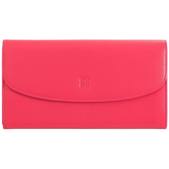 DuDu Portafoglio Gandia colorato in pelle RFID 19 cm