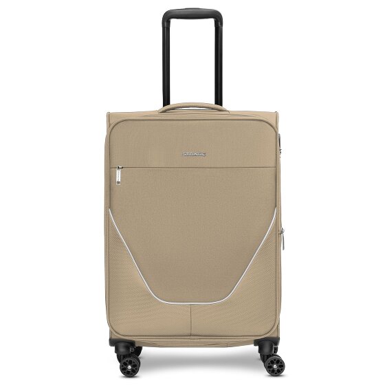 Stratic taska Trolley a 4 ruote M 65 cm con piega a espansione Stratic taska Trolley a 4 ruote M 65 cm con piega a espansione