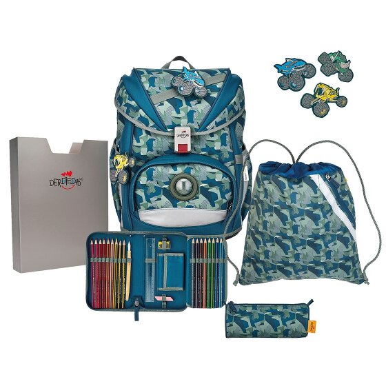 DerDieDas Set di zaini ErgoFlex 5 pezzi.