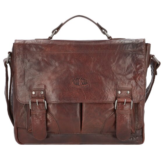 Pride and Soul Cartella Baggie in pelle 35 cm Scomparto per laptop