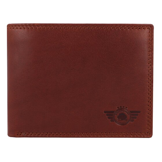 Greenburry Vintage Portafoglio Protezione RFID Pelle 12 cm