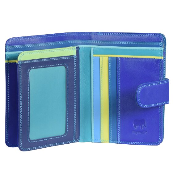 Mywalit Portafoglio a scatto medio in pelle 13 cm