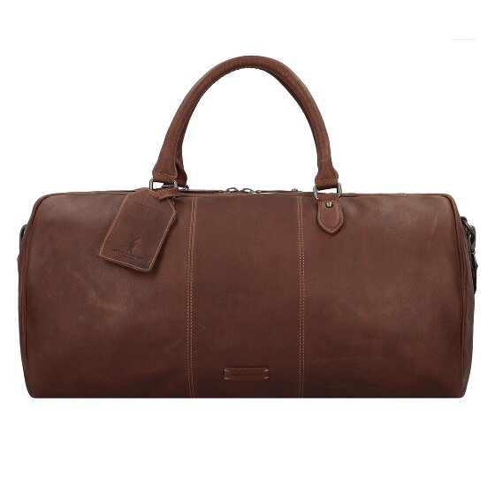 Jack Kinsky Porto Borsa da viaggio Weekender Pelle 55 cm