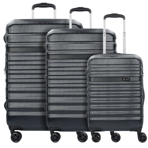 bugatti Set di valigie a 4 ruote Corium 3 pz.