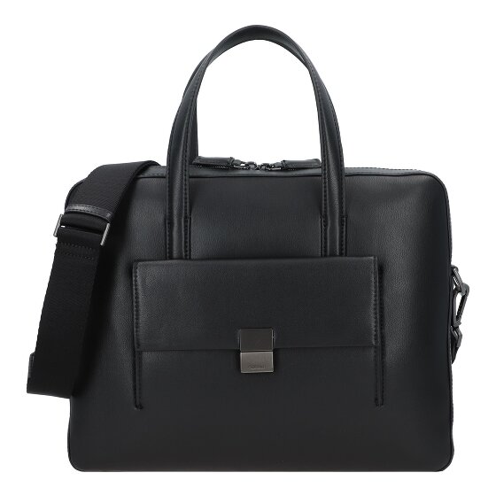Calvin Klein Iconic Plaque Valigetta 36 cm Scomparto per laptop