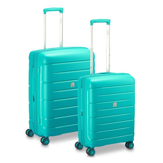 MODO by Roncato Starlight 3.0 4 ruote Set di valigie 2 pezzi con piega di espansione