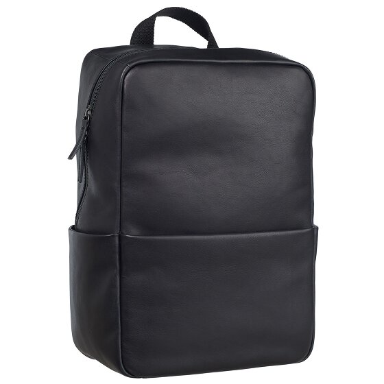Leonhard Heyden Hamburg Zaino in pelle 40 cm Scomparto per laptop