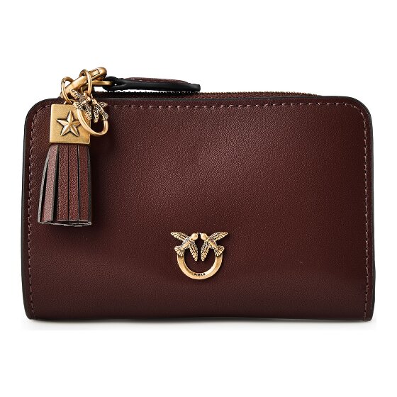 PINKO Love Wallet Portafoglio Vera Pelle 12 cm