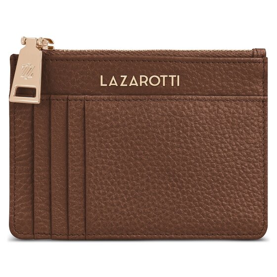 Lazarotti Bologna Portachiavi in pelle 11,5 cm con scomparto per air tag