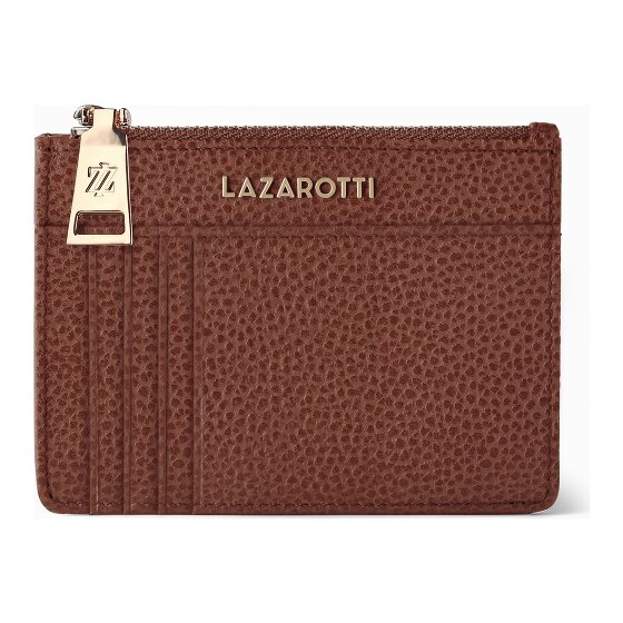 Lazarotti Bologna Portachiavi in pelle Portacarte in pelle 11,5 cm con scomparto per air tag