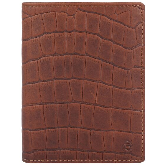 Esquire Croco Portafoglio Protezione RFID Pelle 10 cm