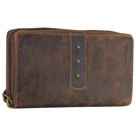 Greenland Nature Portafoglio classico in pelle 19 cm