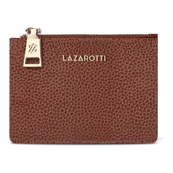 Lazarotti Portafoglio chiave in pelle di Bologna con protezione RFID, 11,5