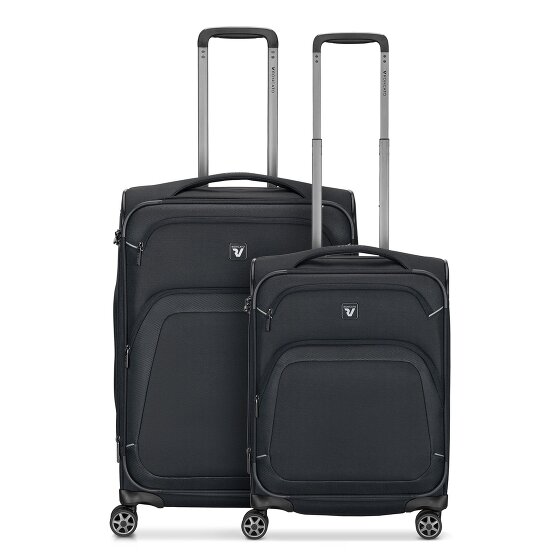 Roncato Gateway 4 ruote Set di valigie 2 pezzi con piega di espansione