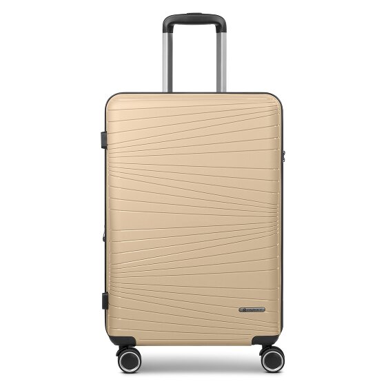 Franky Dallas 3.0 Carrello a 4 ruote M 65 cm con piega elastica