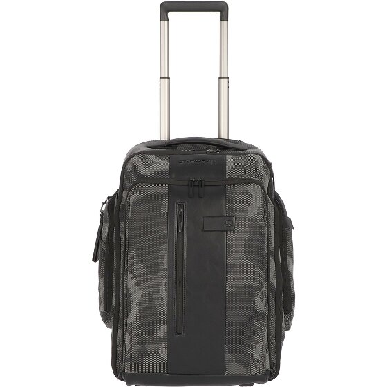Piquadro Brief 2-Wheel Backpack Trolley 53 cm Scomparto per laptop