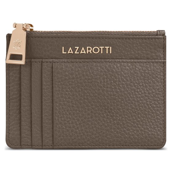 Lazarotti Bologna Portachiavi in pelle 11,5 cm con scomparto per air tag