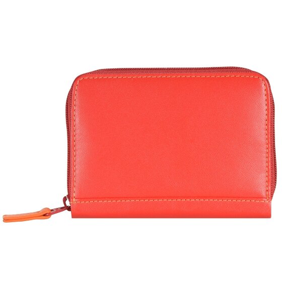 Mywalit Portacarte di credito con zip in pelle 10 cm