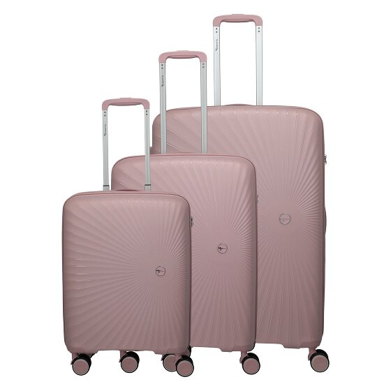 Travelite Tamaris x Travelite Voyaage 4 ruote Set di valigie 3 pezzi con piega di espansione