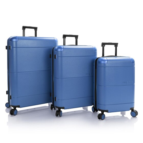Heys Zen 4 ruote Set di valigie 3 pezzi con piega di espansione