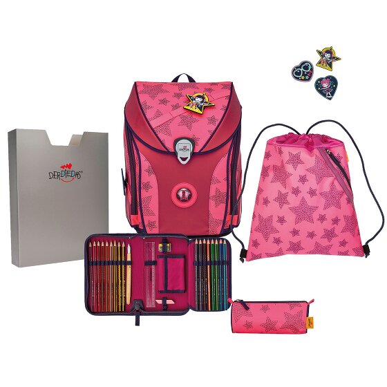 DerDieDas ErgoFlex Max Superflash Set di borse per la scuola 5 pezzi