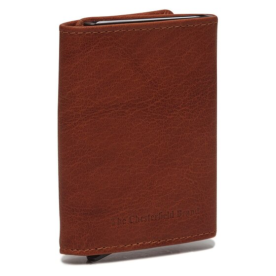 The Chesterfield Brand Antique Buff Custodia per carta di credito Protezione RFID Pelle 7 cm