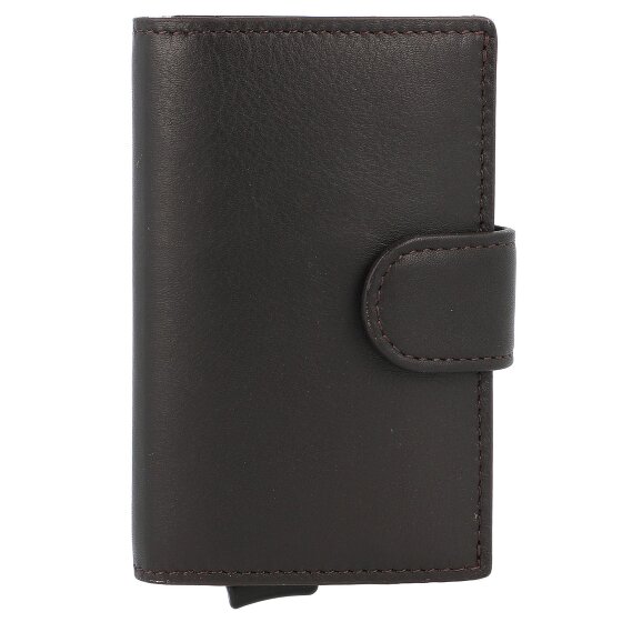 Maître Bundenbach c-three custodia per carte di credito RFID in pelle 6,5 cm