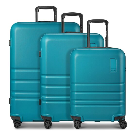 Redolz Pro ABS 4 ruote Set di valigie 3 pezzi espandibile