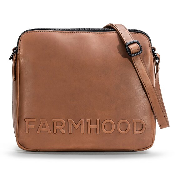 Farmhood Nashville XL borsa a tracolla 2 scomparti in pelle 29 cm