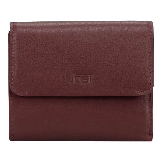 Jost Arva Portafoglio Protezione RFID Vera Pelle 12 cm