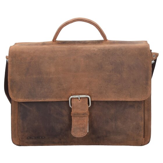Plevier Retro Newton Valigetta Pelle 41 cm Scomparto per laptop