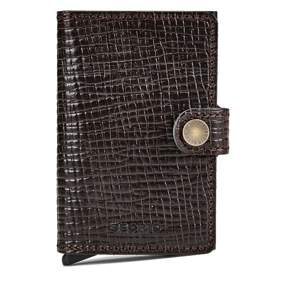 Secrid Miniwallet Portafoglio Protezione RFID Vera Pelle 6 cm
